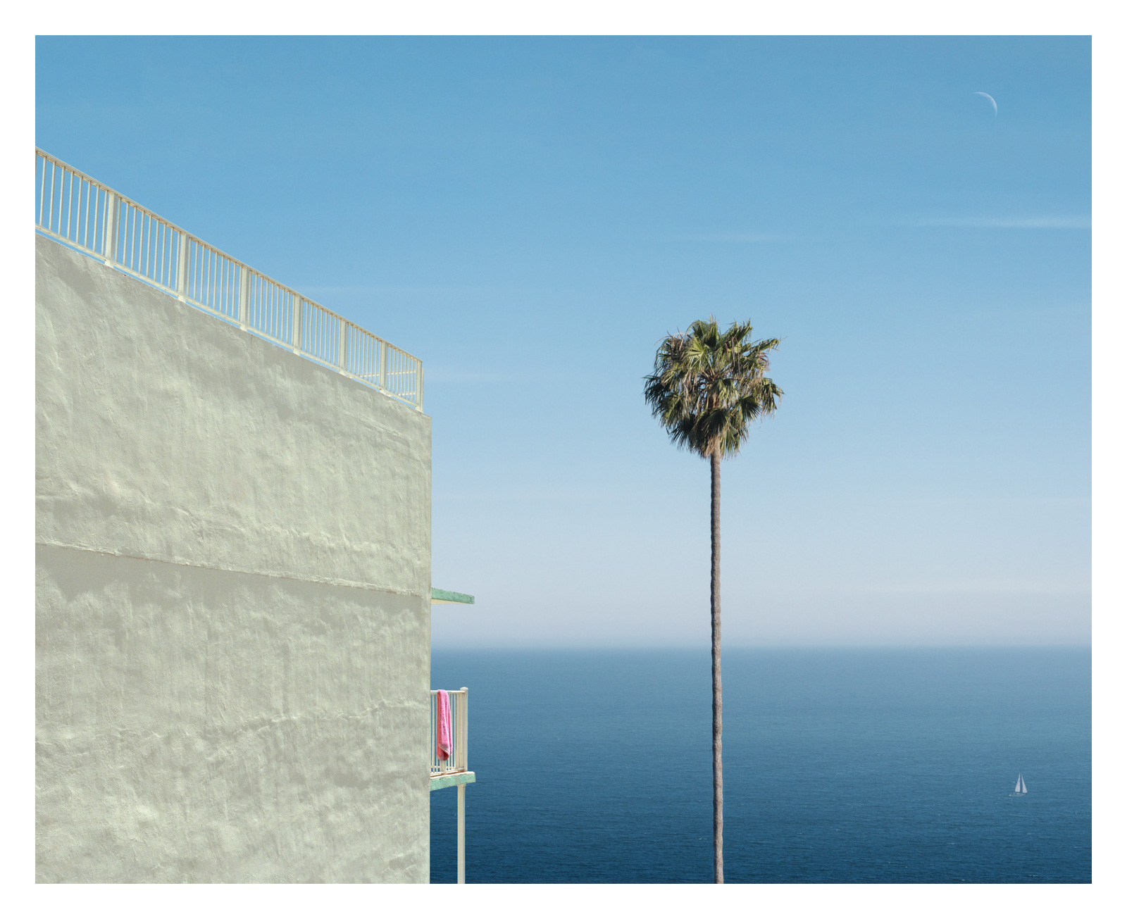Pink Towel Malibu, 2024 — George Byrne