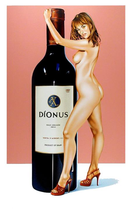'Dionus', 2002 — Mel Ramos