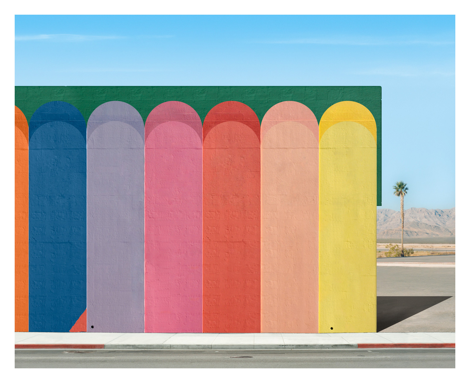 Rainbow Wall, 2024 — George Byrne