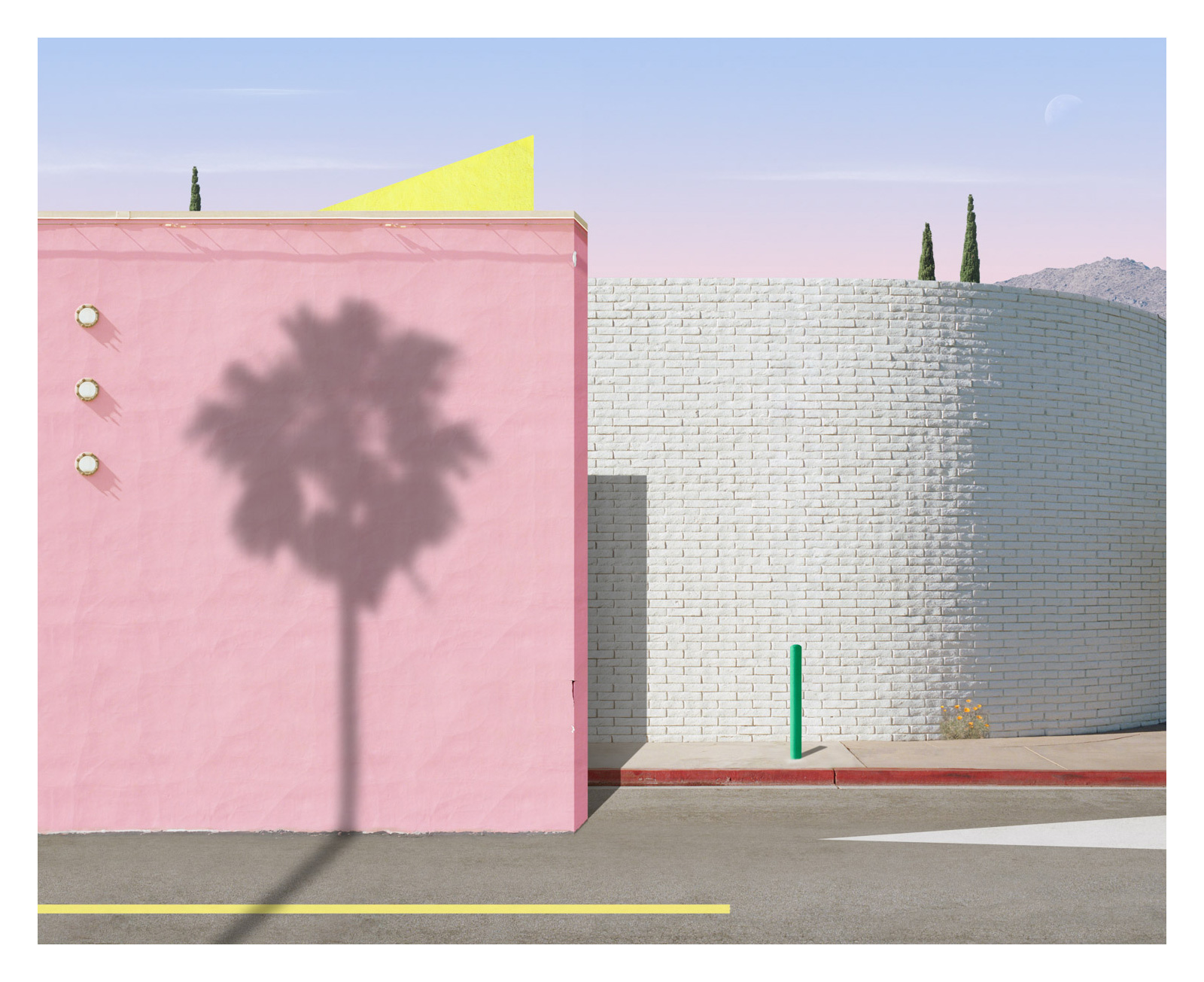 Desert Collage, 2024 — George Byrne