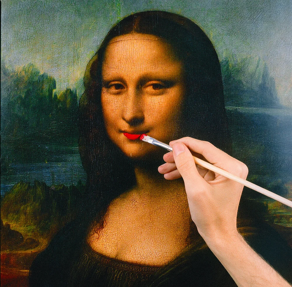 Mona Lisa Lipstick — Tyler Shields